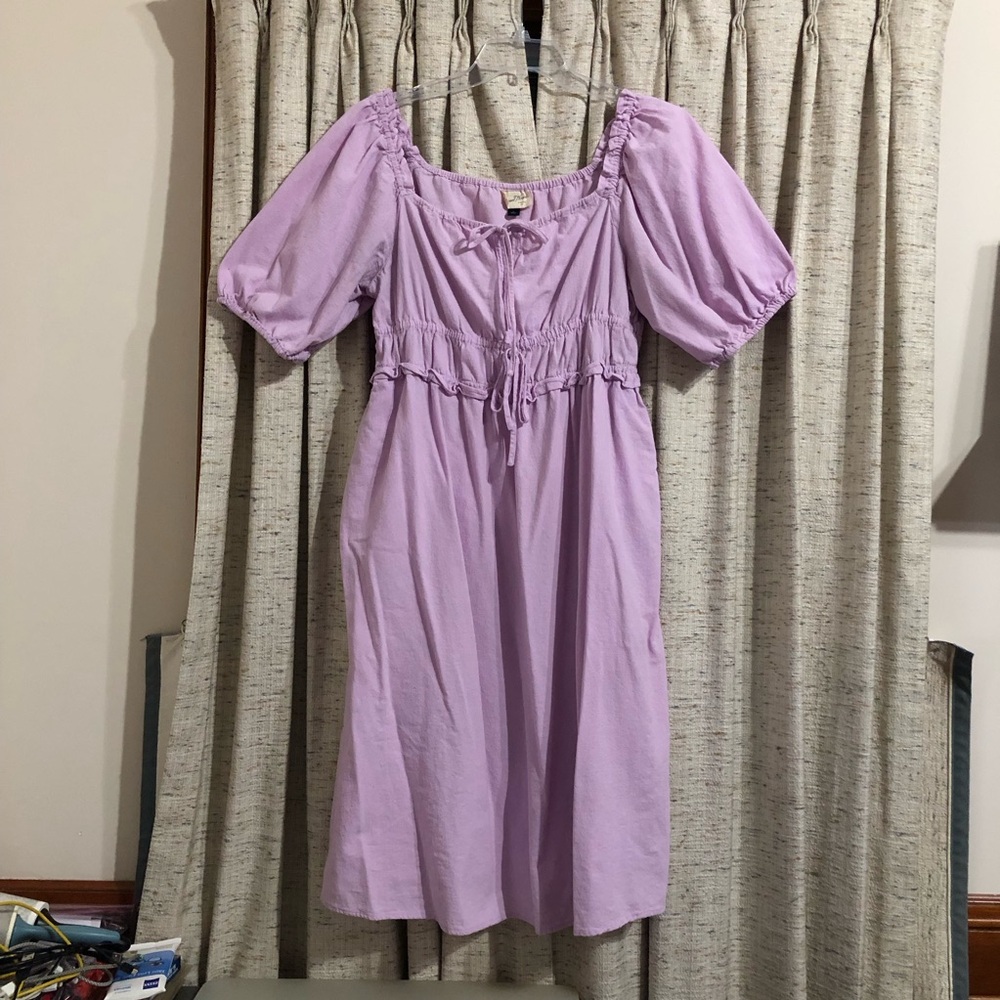 Universal Thread Puff Sleeve Midi Dress